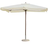 Ombrellone da Giardino 2x3 m Palo Ø48 mm in Legno Morel Ecrù