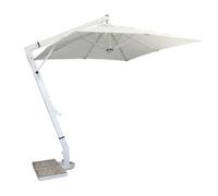 Ombrellone da giardino 3x4 mt con palo resistente in alluminio Lime