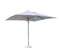 Ombrellone da giardino 3x4 mt in alluminio con palo centrale Lepus