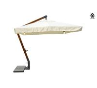 Ombrellone da giardino a braccio decentrato 3x4 mod. Bahamas