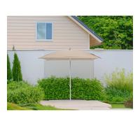 Ombrellone da giardino a palo centrale Ø 200 cm sabbia Sabbia