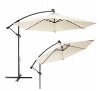 Ombrellone da Giardino Black Forest, Grande Beige a Braccio di 3m