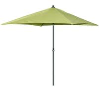 OMBRELLONE ROTONDO TONDO ALLUMINIO TELO VERDE CM270 CON MANOPOLA GIARDINO