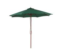 Ombrellone da giardino in legno Ø270cm colore verde Toscana