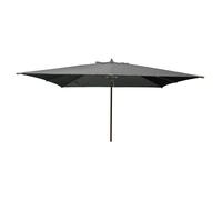 Ombrellone da Giardino In Legno 3x4 mt Grigio - Legno - Serie Extra Greenwood
