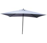 Linea Garden Friend O850304 Ombrellone Push up 2x3 mt, Colore Grigio Struttura in Acciaio