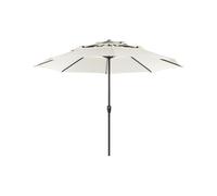 Ombrellone da giardino metallo e tessuto beige 285 cm BIBIONE