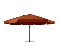 Ombrellone da Giardino Palo in Alluminio 600 cm Terracotta
