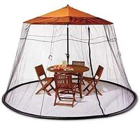 Ombrellone da Giardino per Esterni Il Tuo ombrellone in Un Gazebo Ombrellone per Esterni Schermo da Tavolo da Campeggio con zanzariere Tende Rete a baldacchino Rete