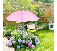 Ombrellone Da Giardino per Piante Protezione Solare Regolabile con Palo a