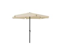 Linea Garden Friend Ombrellone tondo ø 3 m x 2,4 m h, struttura in acciaio, poliestere 160 g/m² Ecru