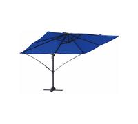 OMBRELLONE DA GIARDINO VIDAXL Azzurro, Alluminio, Poliestere, 260x352x251 cm