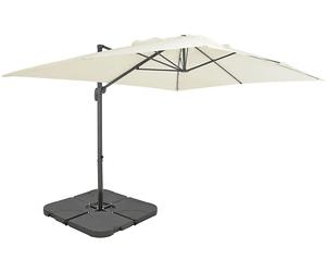 OMBRELLONE DA GIARDINO VIDAXL Con Base Portatile Sabbia
