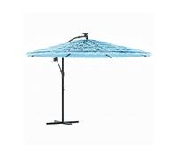 OMBRELLONE DA GIARDINO VIDAXL Con Palo In Acciaio Blu 290x290x238 cm
