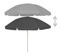 Ombrellone da Spiaggia Antracite 240 cm