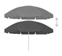 Ombrellone da Spiaggia Antracite 240 cm