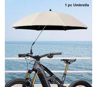 Ombrellone da spiaggia portatile con molletta, dotato di doppio strato superiore ventilato e angolo regolabile a 360 gradi, adatto per sedie da spiaggia, campeggio, pesca, patio e viaggi all'aperto, c