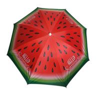 Ombrellone da spiaggia tondo 2 mt con palo in acciaio e telo in poliestere anti UV Hello Summer