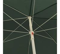 OMBRELLONE DA SPIAGGIA VIDAXL Verde 300 cm - 314709