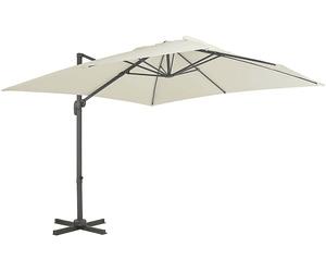 OMBRELLONE DA SPIAGGIA VIDAXL A Sbalzo Con Palo In Alluminio 300x300 cm
