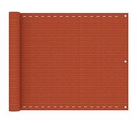 Ombrellone da terrazza a vela, per balcone e terrazza, 75 x 300 cm, in HDPE, facile da installare