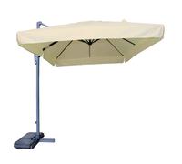 Ombrellone Decentranto 3x3 Alluminio Orientabile Da Giardino Apertura Rapida