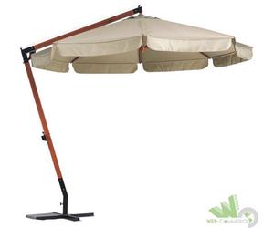 OMBRELLONE DECENTRATO 300 CM BRACCIO LATERALE PALO 55X55 ROTONDO TONDO 3 MT