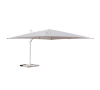 Ombrellone Decentrato da Giardino 2x3m in Alluminio Panna