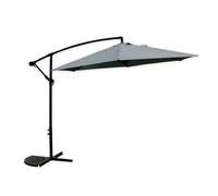 OMBRELLONE DECENTRATO PARASOLE BALCONE DA GIARDINO SPIAGGIA Ø3MT CON BASE 206428