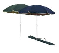Ombrellone doppia tela mare per spiaggia giardino d200 palo alluminio duplex ant