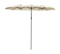 OMBRELLONE DOPPIO DA GIARDINO mt 2,7 x 4,6