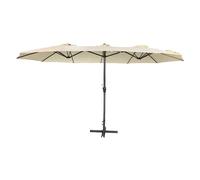 OMBRELLONE DOPPIO DA GIARDINO mt 2,7 x 4,6 Prato Rivestimento