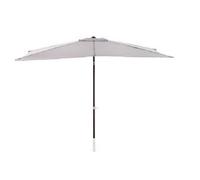 OMBRELLONE GARDEN QUADRATO DA ESTERNO 3X2 METRI FUMO BASE ESCLUSA