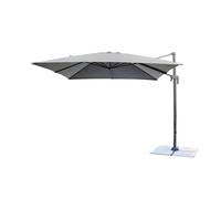 Cosma Ombrellone per Giardino Newton P/L 2x3 Telo Poliestere Alluminio Grigio