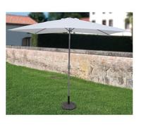 OMBRELLONE GIARDINO A PALO CENTRALE ADRA RETTANGOLARE BEIGE CM. 200x300x278H