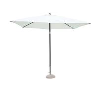 OMBRELLONE GIARDINO IN ALLUMINIO 2X2 TELO ECRU PALO CENTRALE ANTIVENTO MOD. NICE