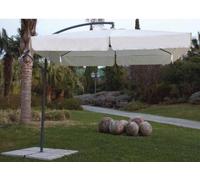 OMBRELLONE GIARDINO PALO LATERALE ACCIAIO ALMEIRA MT. 2,5X2,5 ARREDO GIARDINO