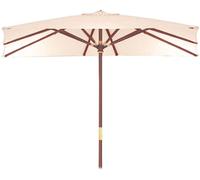 OMBRELLONE RETTANGOLARE IN LEGNO SUN TOP