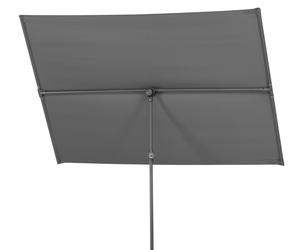 Ombrellone girevole/pieghevole schneider schirme avellino 180 x 130 cm antracite