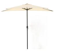 OMBRELLONE HALFMOON Diam. 270cm Ecru M0436-21