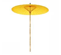 Ombrellone in stile cinese, 200 cm, impermeabile, in bambù, protezione UV, tettoia rotonda da giardino per piscina e patio