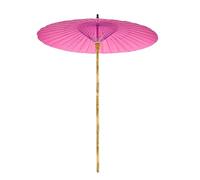 Ombrellone in stile cinese da 200 cm, impermeabile, in bambù, protezione UV, rotondo, per esterni, piscina, terrazza, spiaggia, soggiorno all'aperto