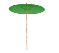 Ombrellone in stile cinese da 200 cm, impermeabile, in bambù, protezione UV, tettoia rotonda da giardino per piscina, patio, spiaggia, parasole dal design elegante