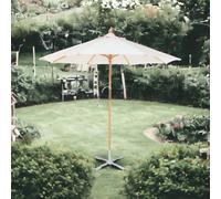 OMBRELLONE IN LEGNO D.300 PALO MM.40 ARREDO ESTERNO PISCINA