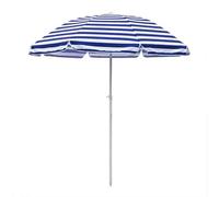 Ombrellone Mare 180 cm Telo Nylon Protezione Uv Parasole Spiaggia Vacanze Sole