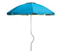 Ombrellone Mare GiraFacile 220 Cm Alluminio Protezione UV Spiaggia Pesca Eolo - Azzurro