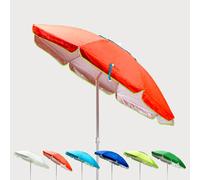 Ombrellone mare spiaggia alluminio antivento snodo protezione uv