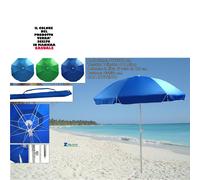 OMBRELLONE OMBRELLO MARE GIARDINO DIAM. 2 MT. ANTIVENTO ART.04373