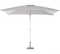 Ombrellone palm beach bianco 3x2 mt giardino balcone campeggio spiaggia