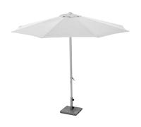 Ombrellone palo centrale Alluminio Bianco GIARDINO PISCINA BALCONE VERANDA